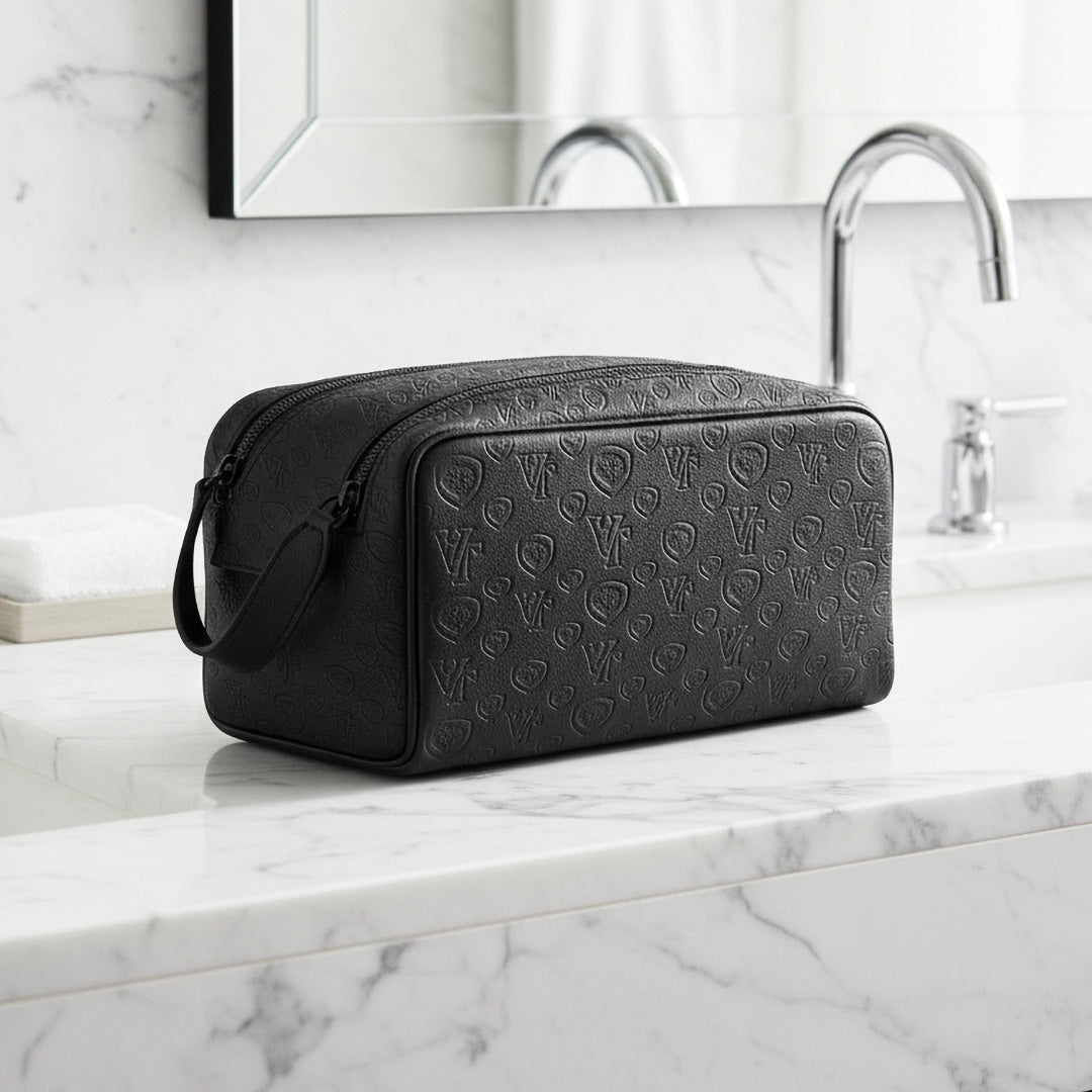 VT Debossed Toiletry Bag