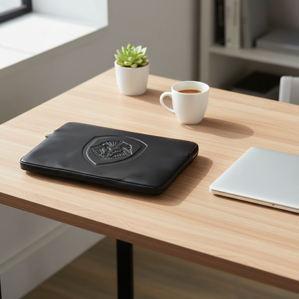 VT Laptop leather Case
