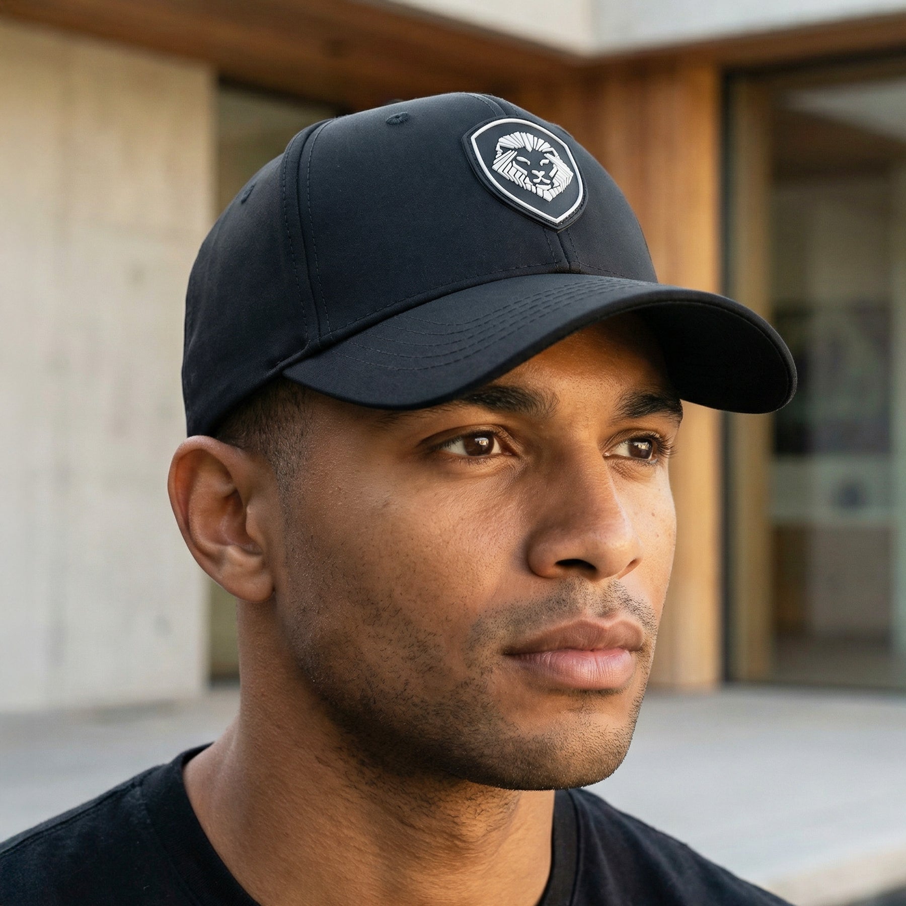 VT Lion Shield Logo Flex Fit Hat
