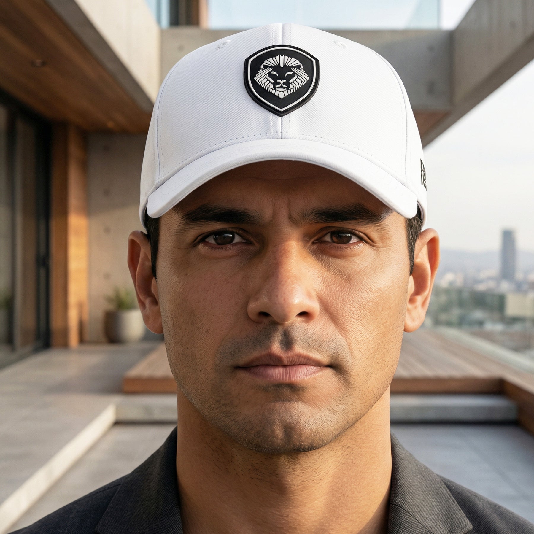 VT Lion Shield Logo Flex Fit Hat