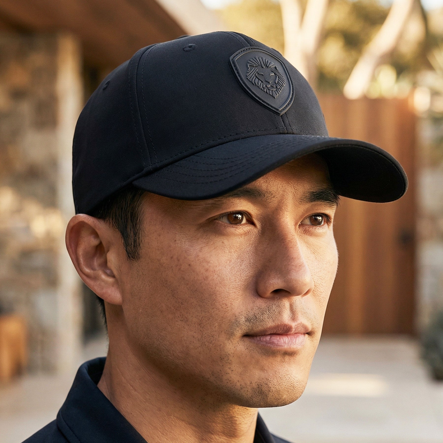 VT Lion Shield Logo Flex Fit Hat