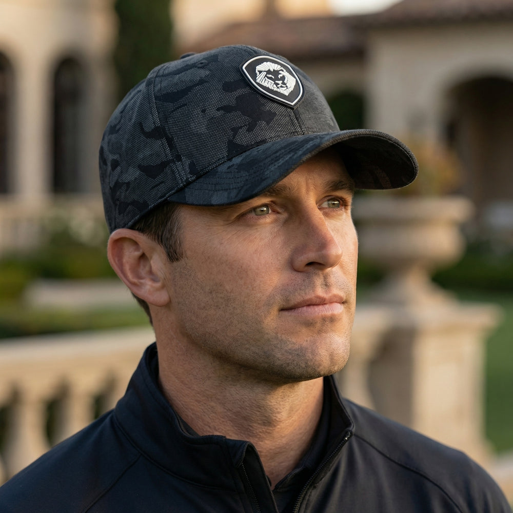VT Lion Shield Logo Camo Hat