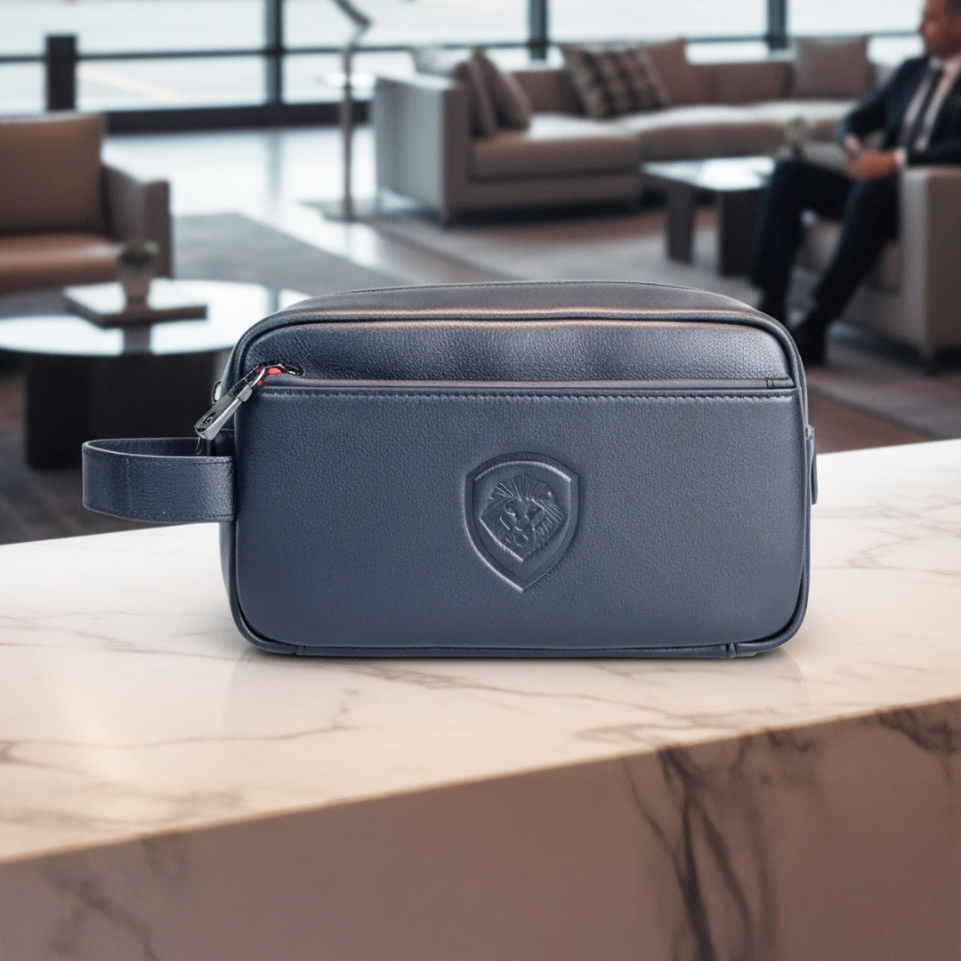 VT Toiletry Leather Bag