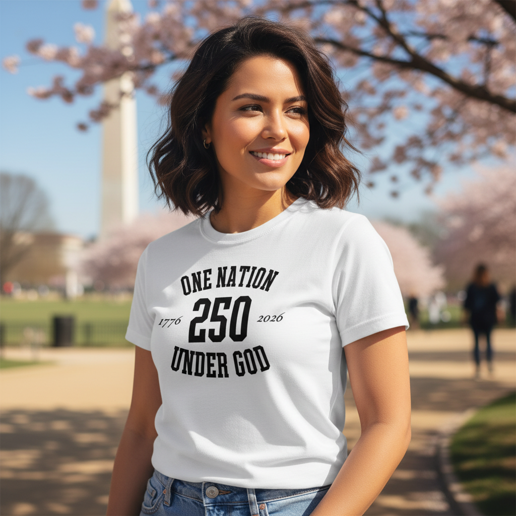 VT One Nation Under God Tee