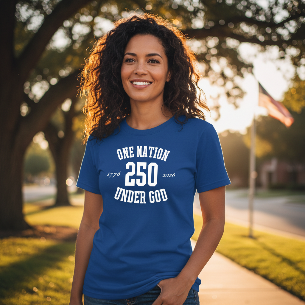 VT One Nation Under God 250 T-Shirt