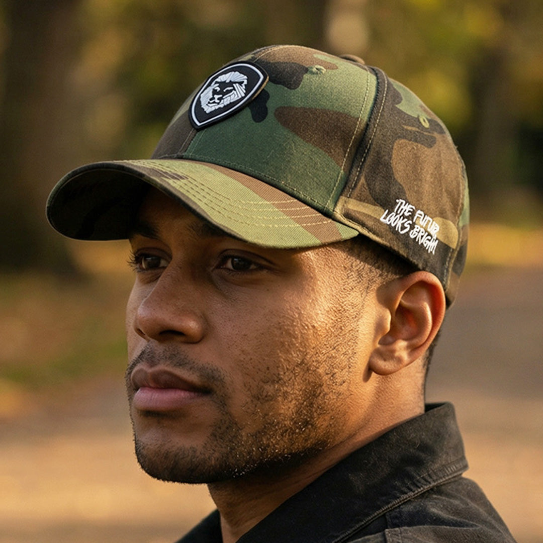 VT Lion Shield Logo Camo Hat