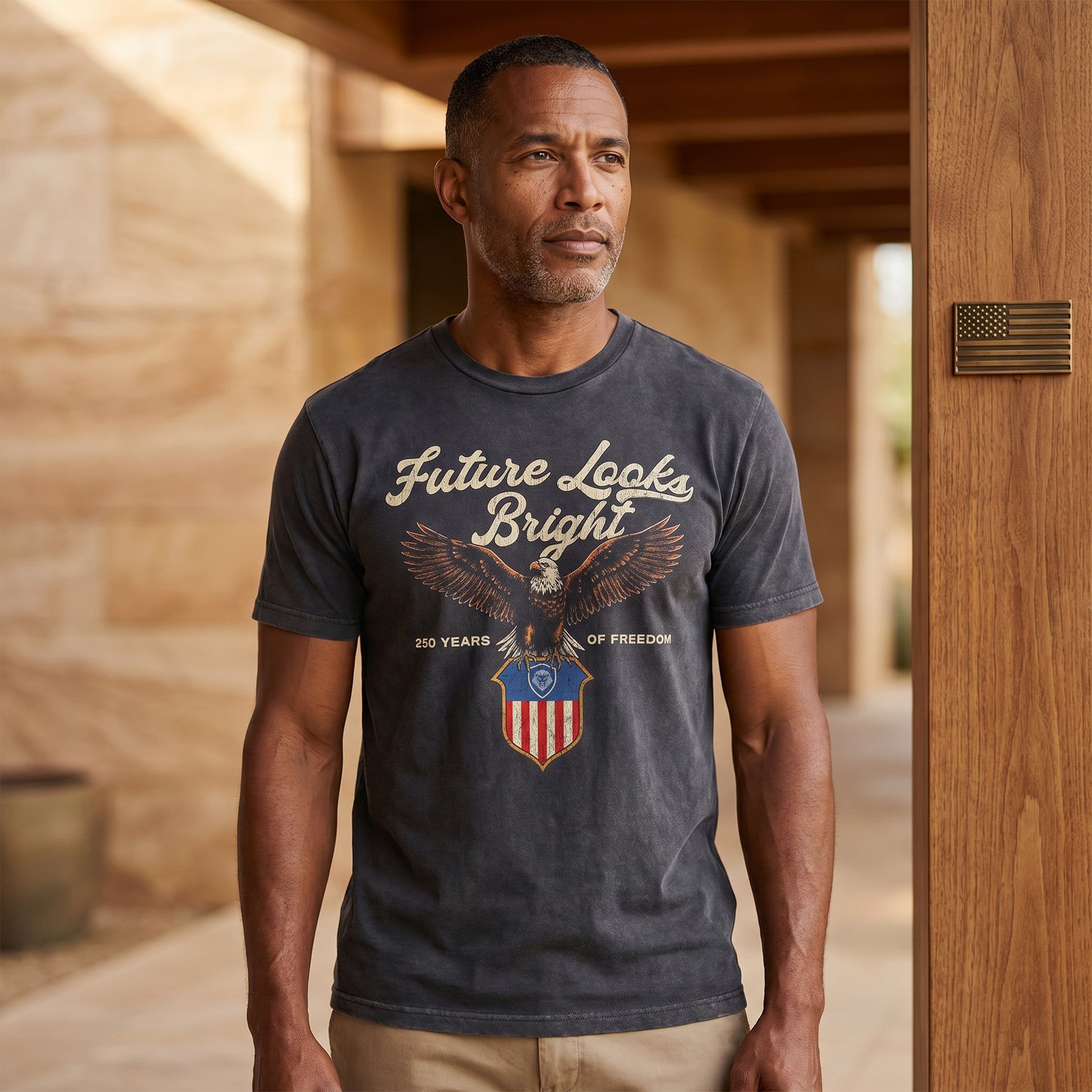 VT USA Vintage Crew