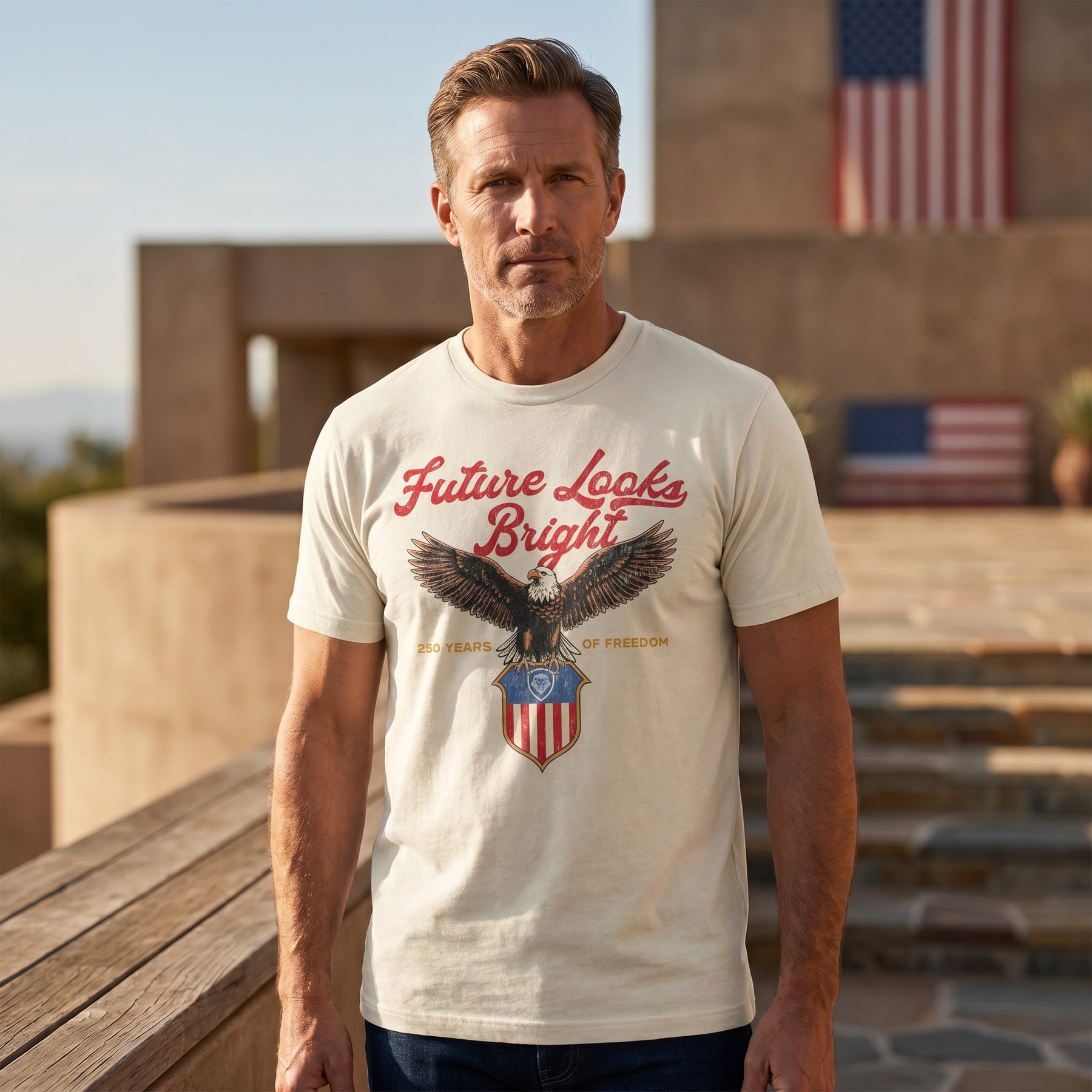 VT USA Vintage Crew