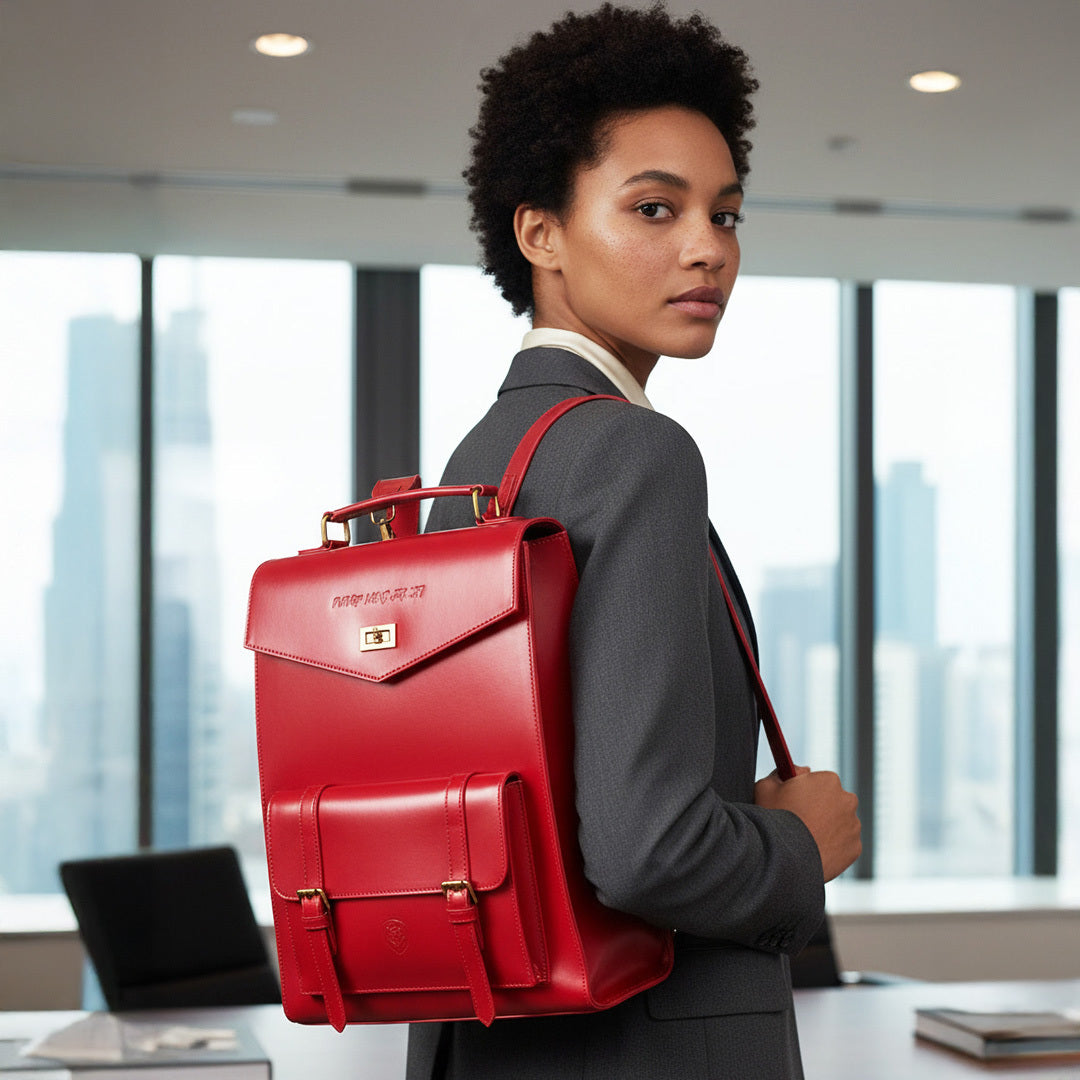 VT Leather Premium Backpack