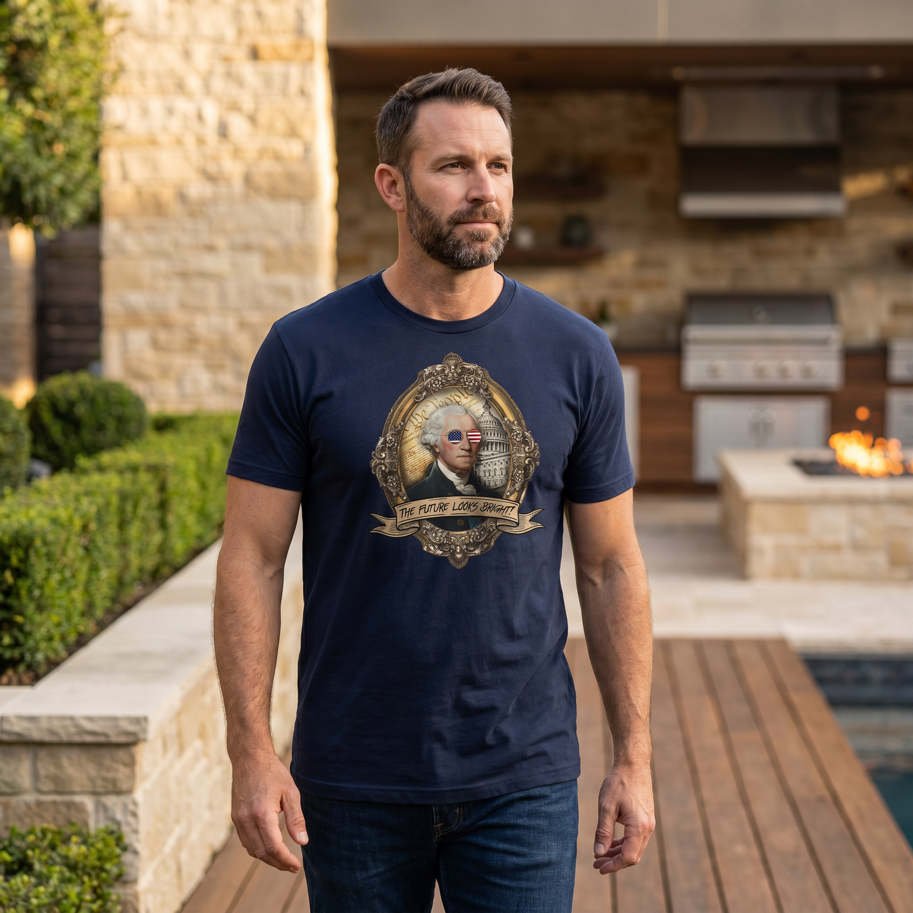 VT George Washington Tee