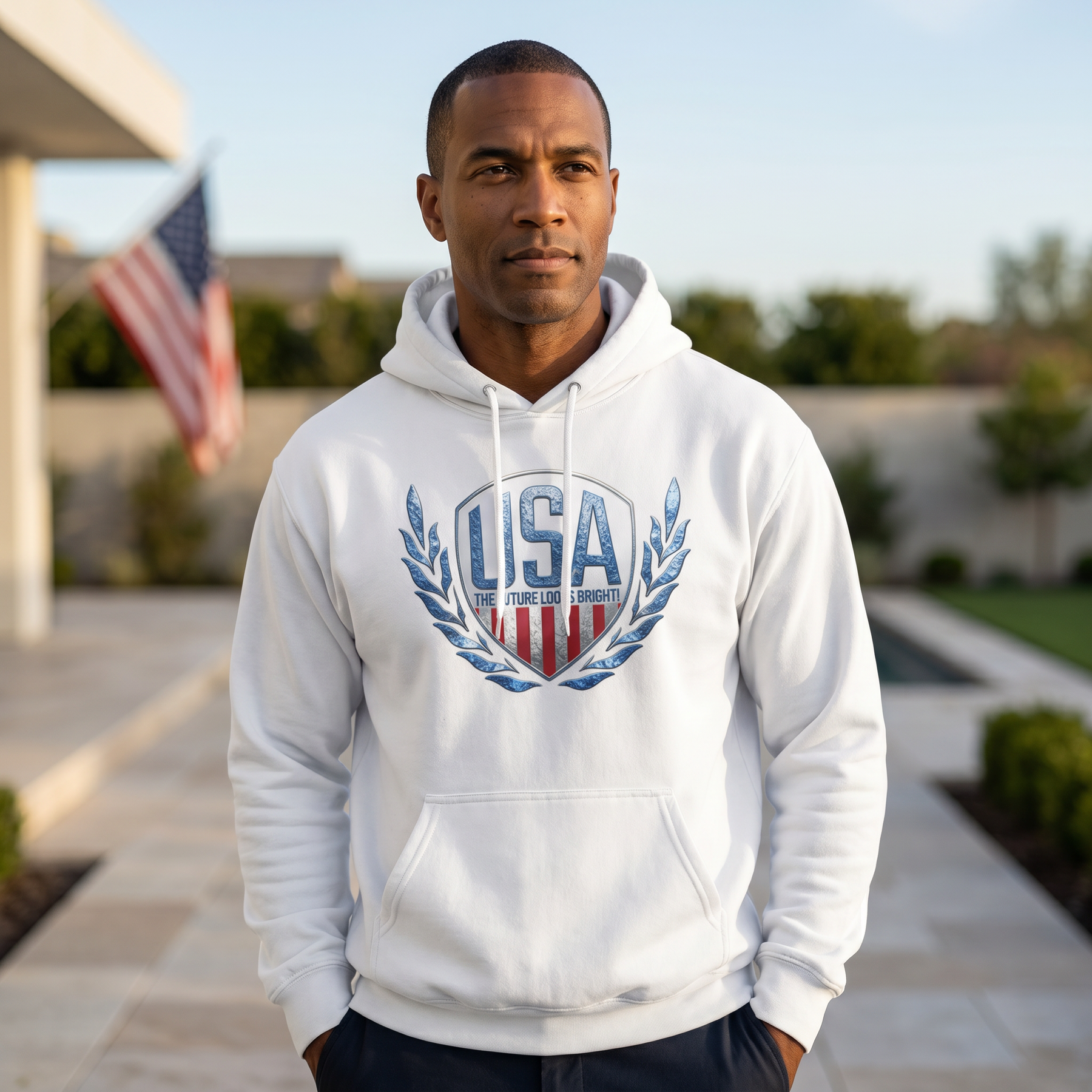FLB USA 250 Heritage Crest Hoodie
