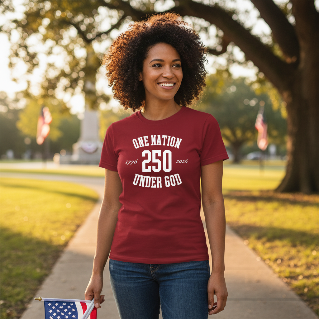 VT One Nation Under God 250 T-Shirt