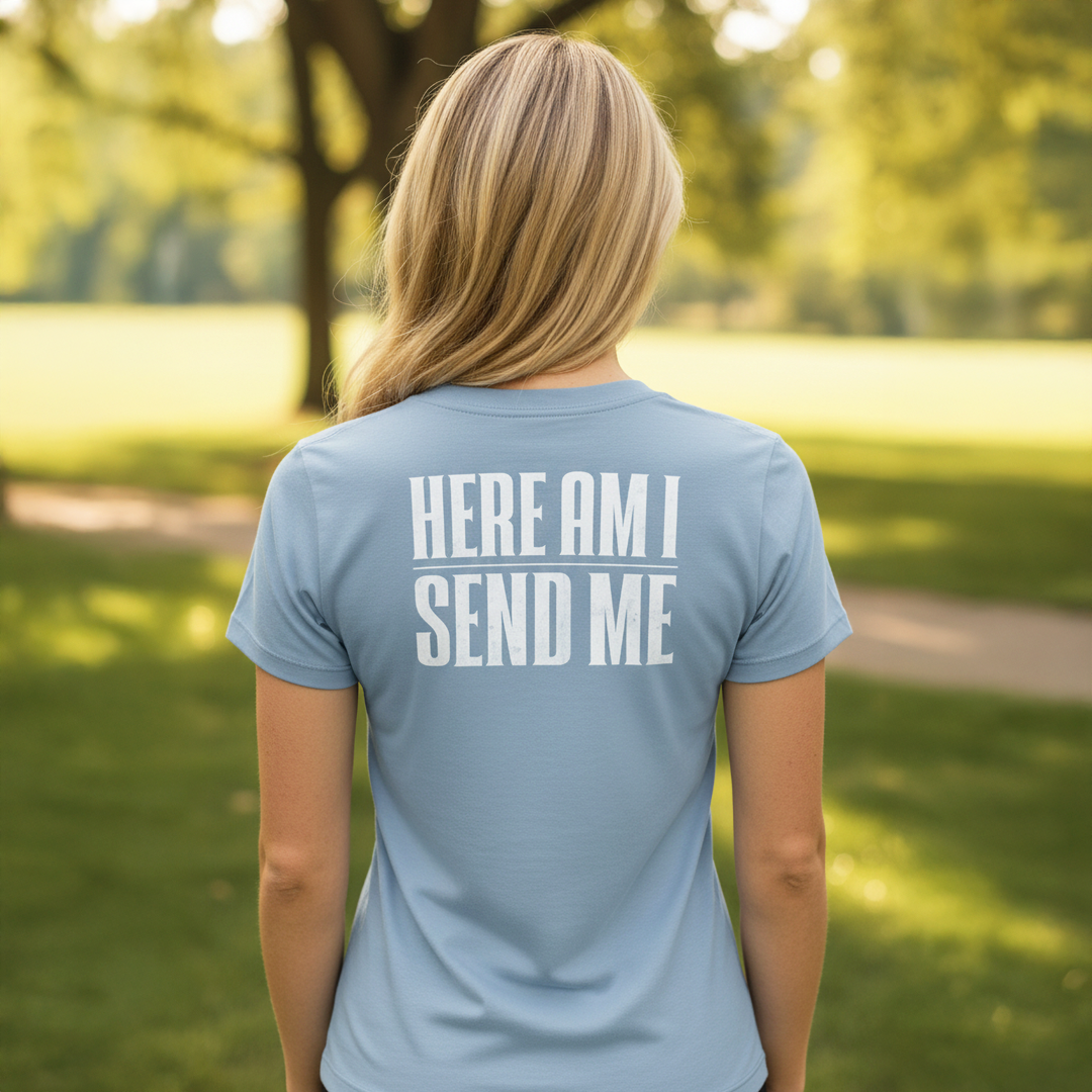 FoF Here Am I Isaiah 6:8 Tee