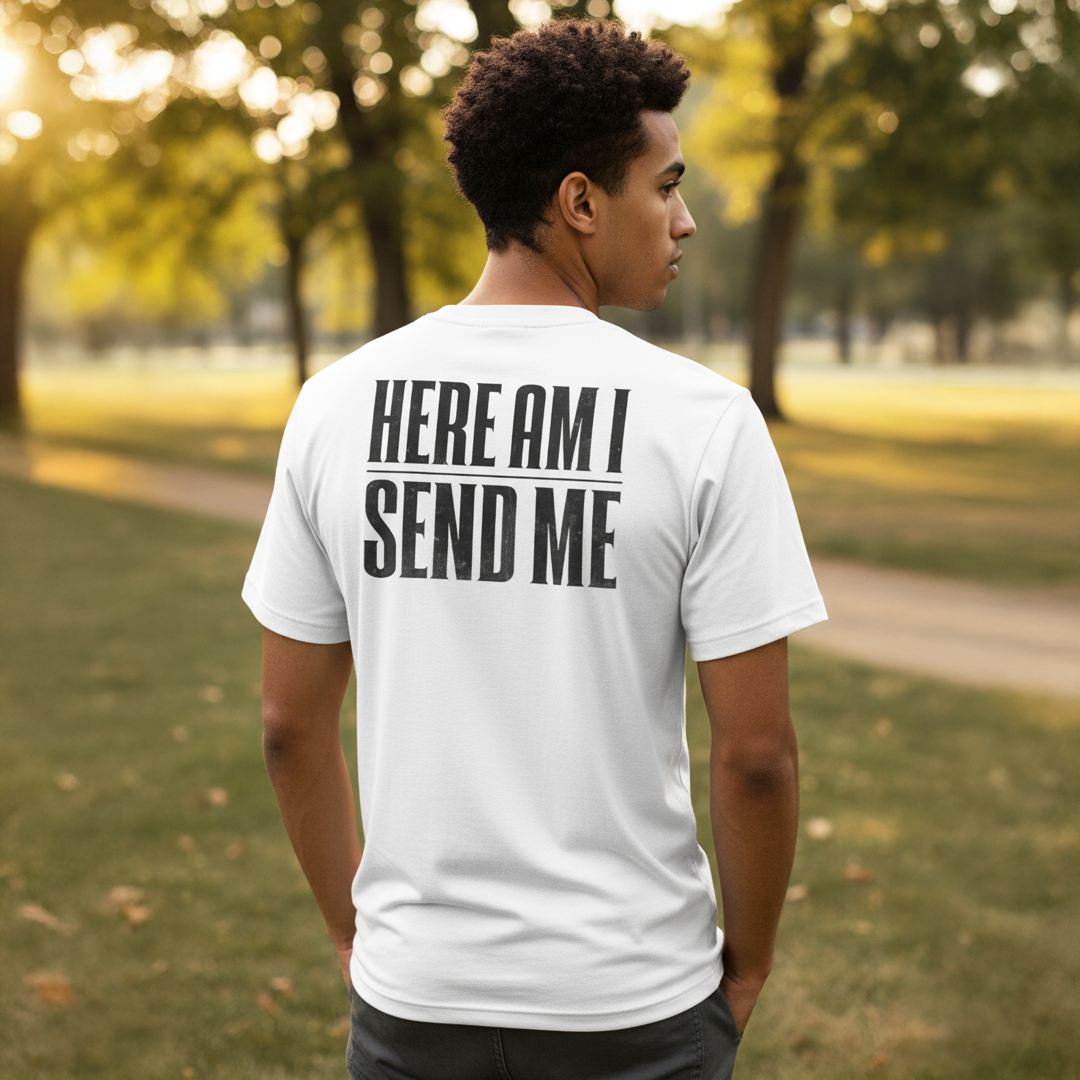 FoF Here Am I Isaiah 6:8 Tee