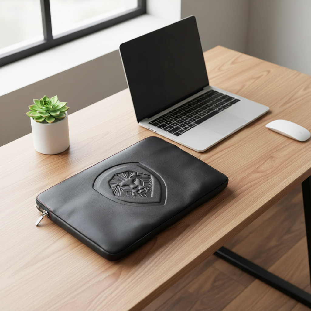 VT Laptop leather Case