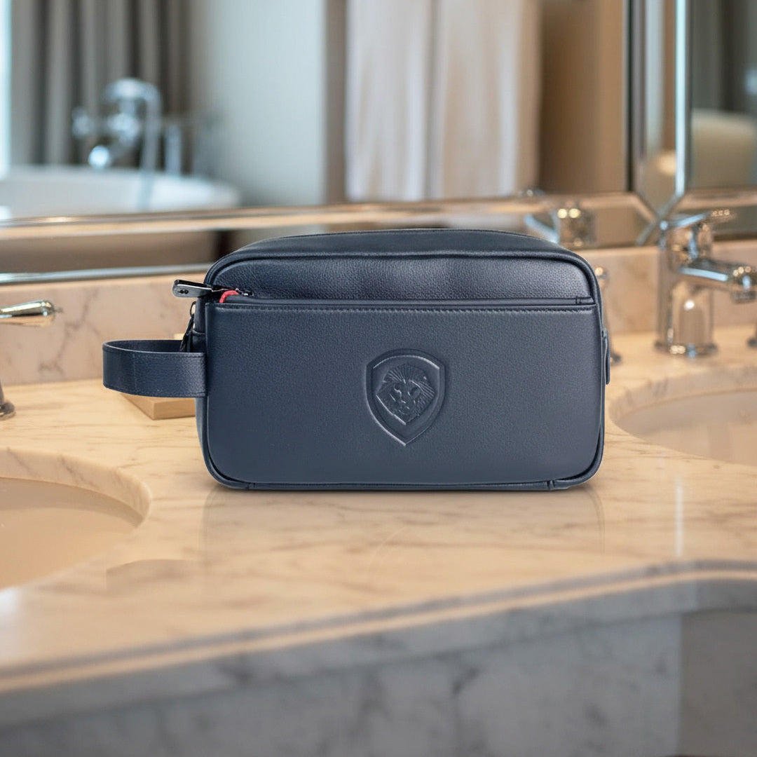 VT Toiletry Leather Bag