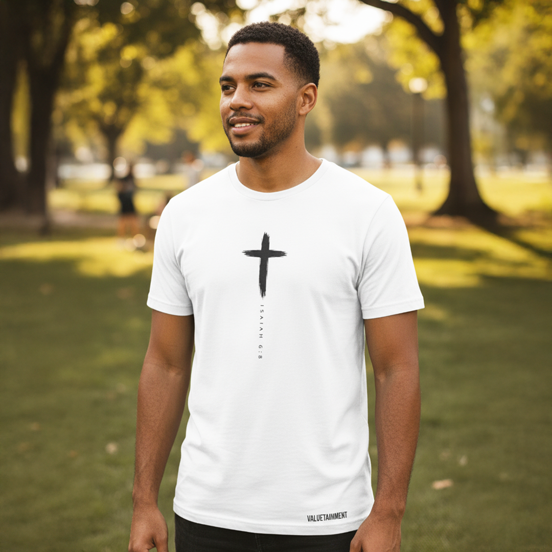 FoF Here Am I Isaiah 6:8 Tee