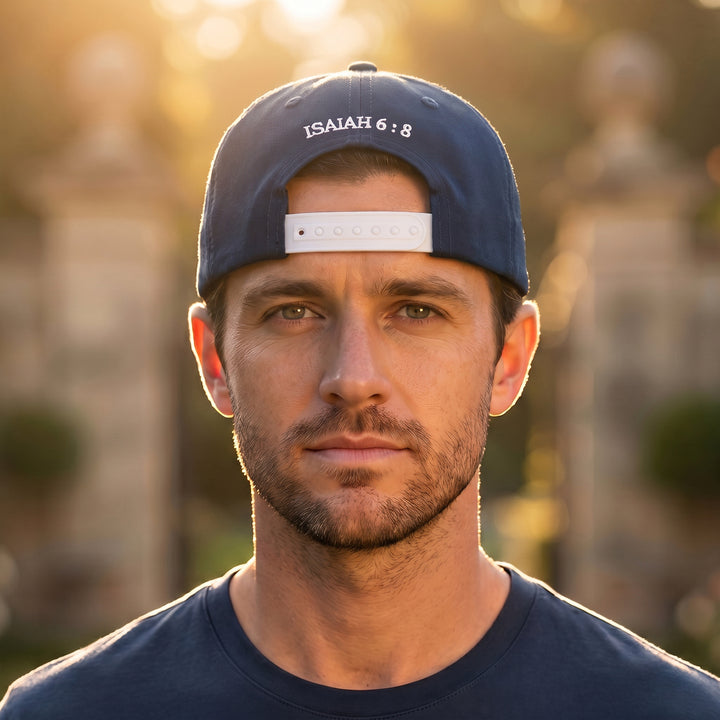 FoF Here Am I Isaiah 6:8 Hat