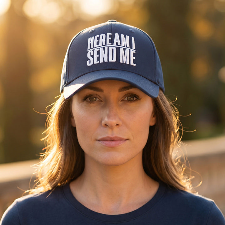 FoF Here Am I Isaiah 6:8 Hat