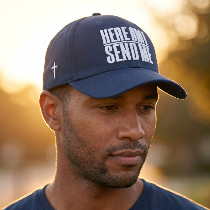 FoF Here Am I Isaiah 6:8 Hat