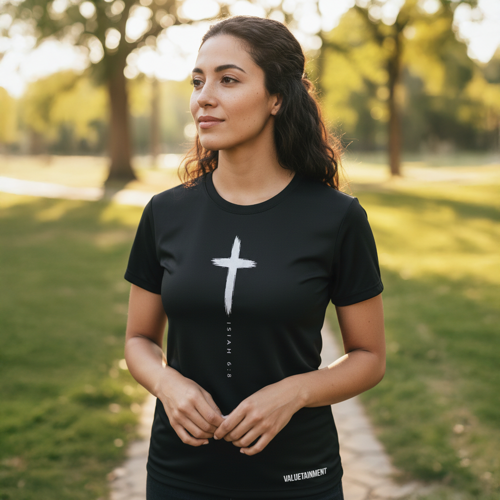 FoF Here Am I Isaiah 6:8 Tee