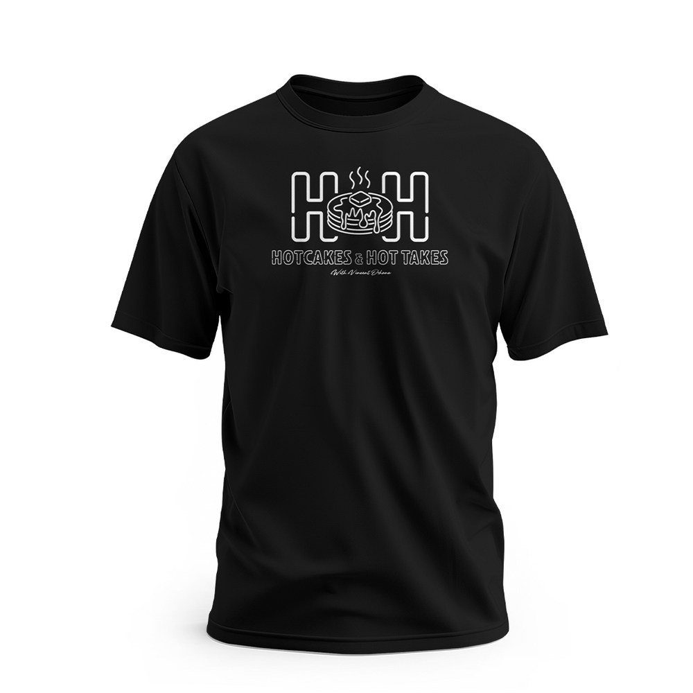 HotCakes & Hot Takes Black Short Sleeve