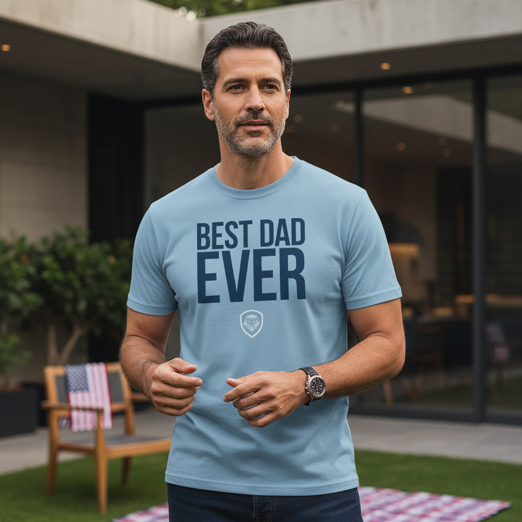 VT Best Dad Ever Tee