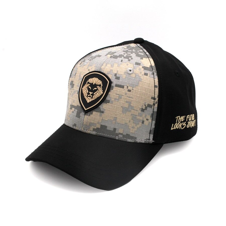 VT Lion Shield Logo Camo Hat