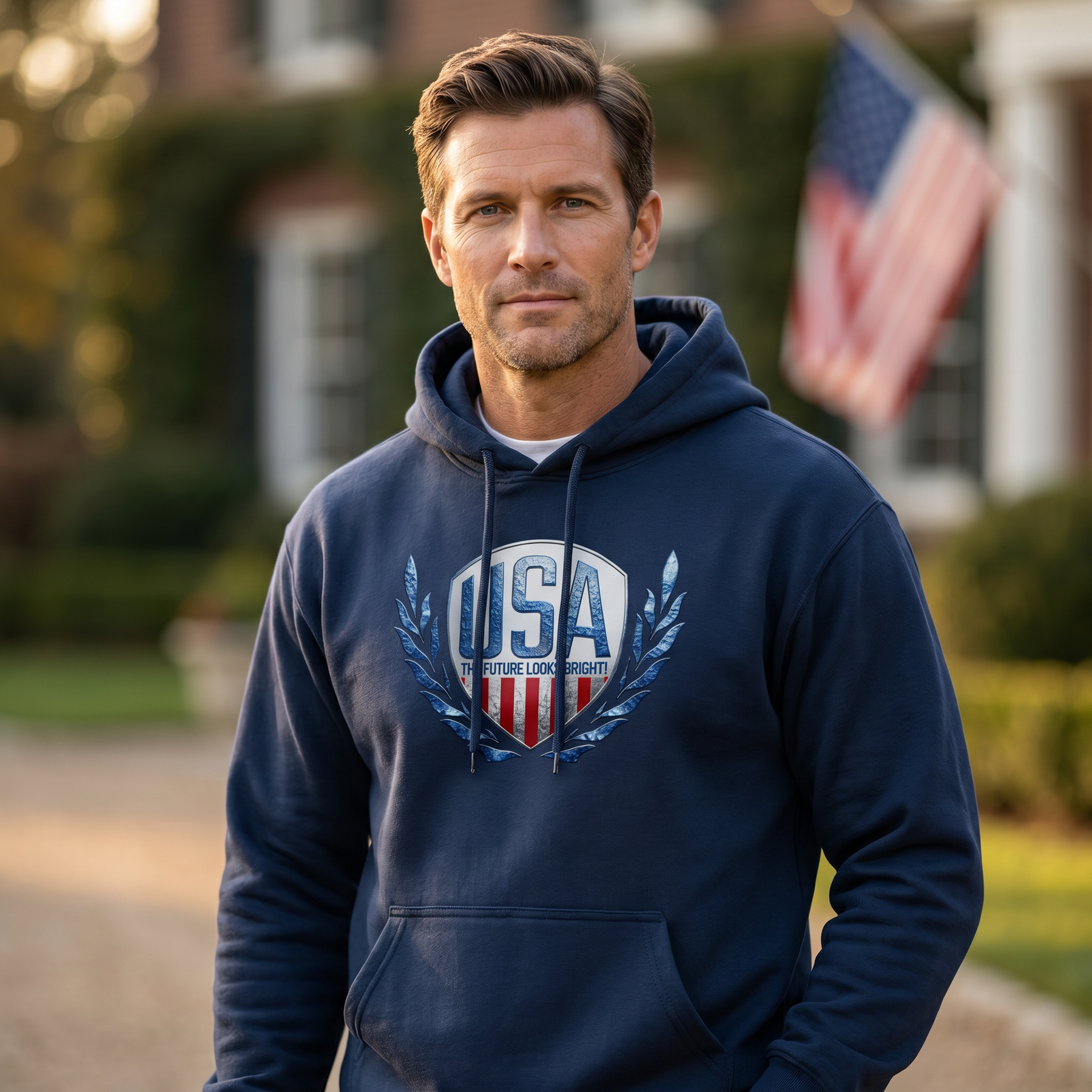 FLB USA 250 Heritage Crest Hoodie