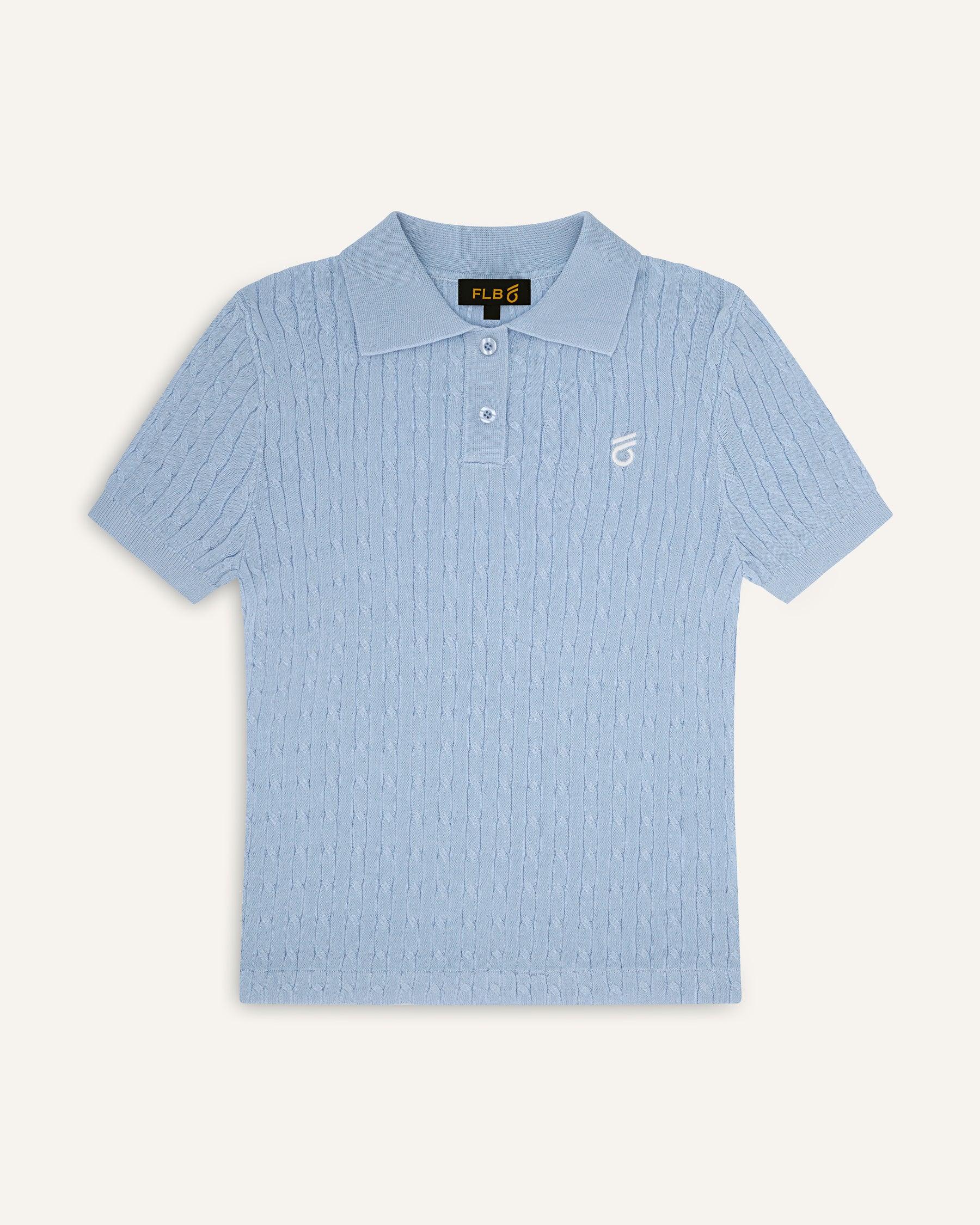 FLB Cable Knit Polo