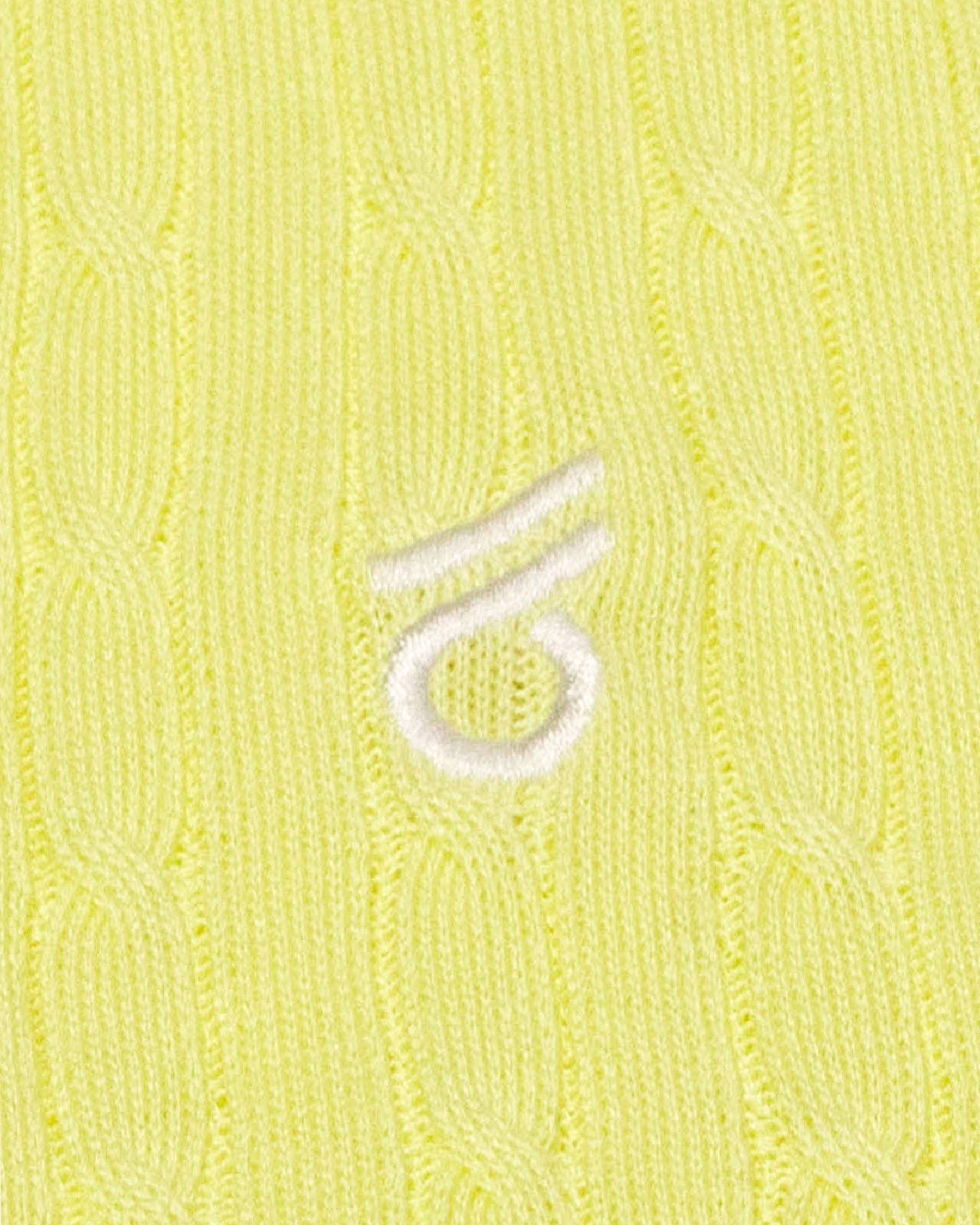 FLB Cable Knit Polo