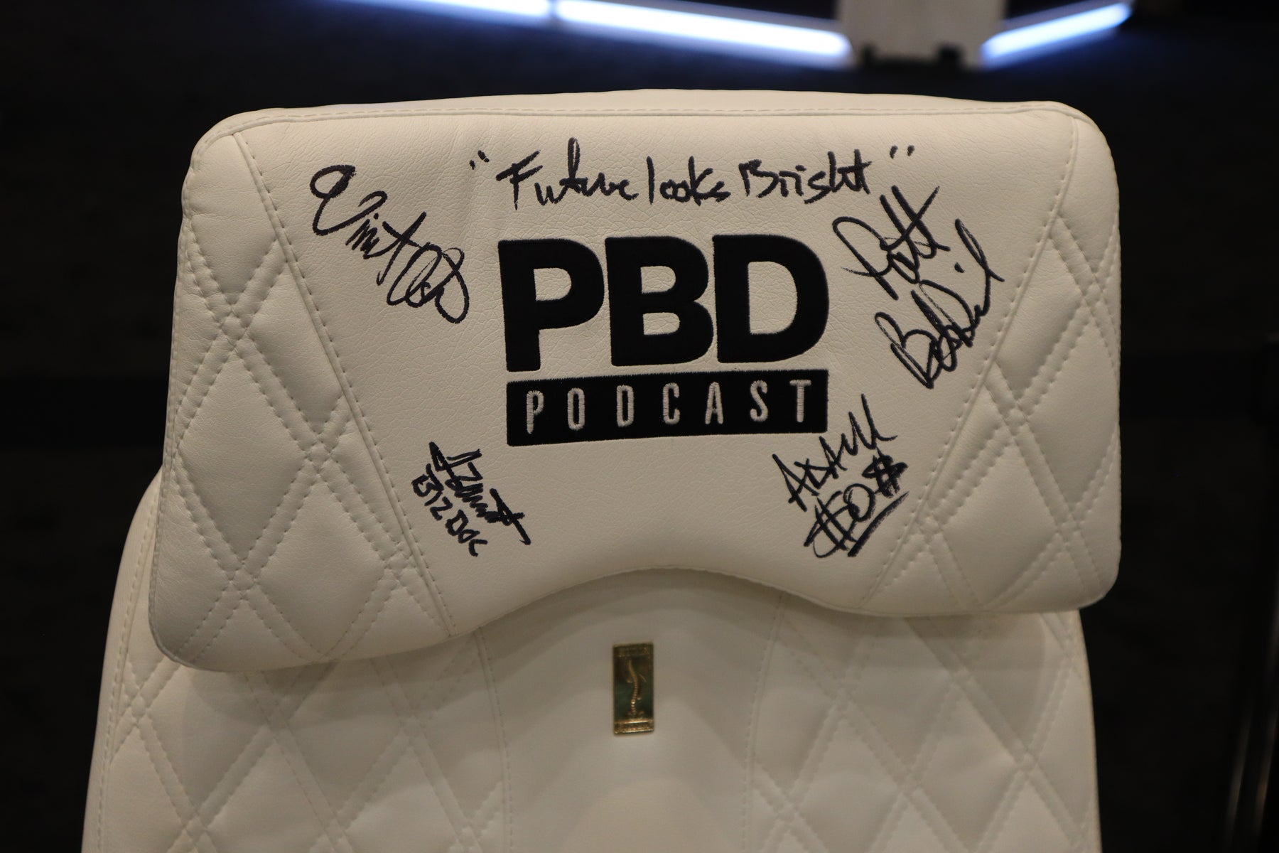 PBD Podcast Signed Chair