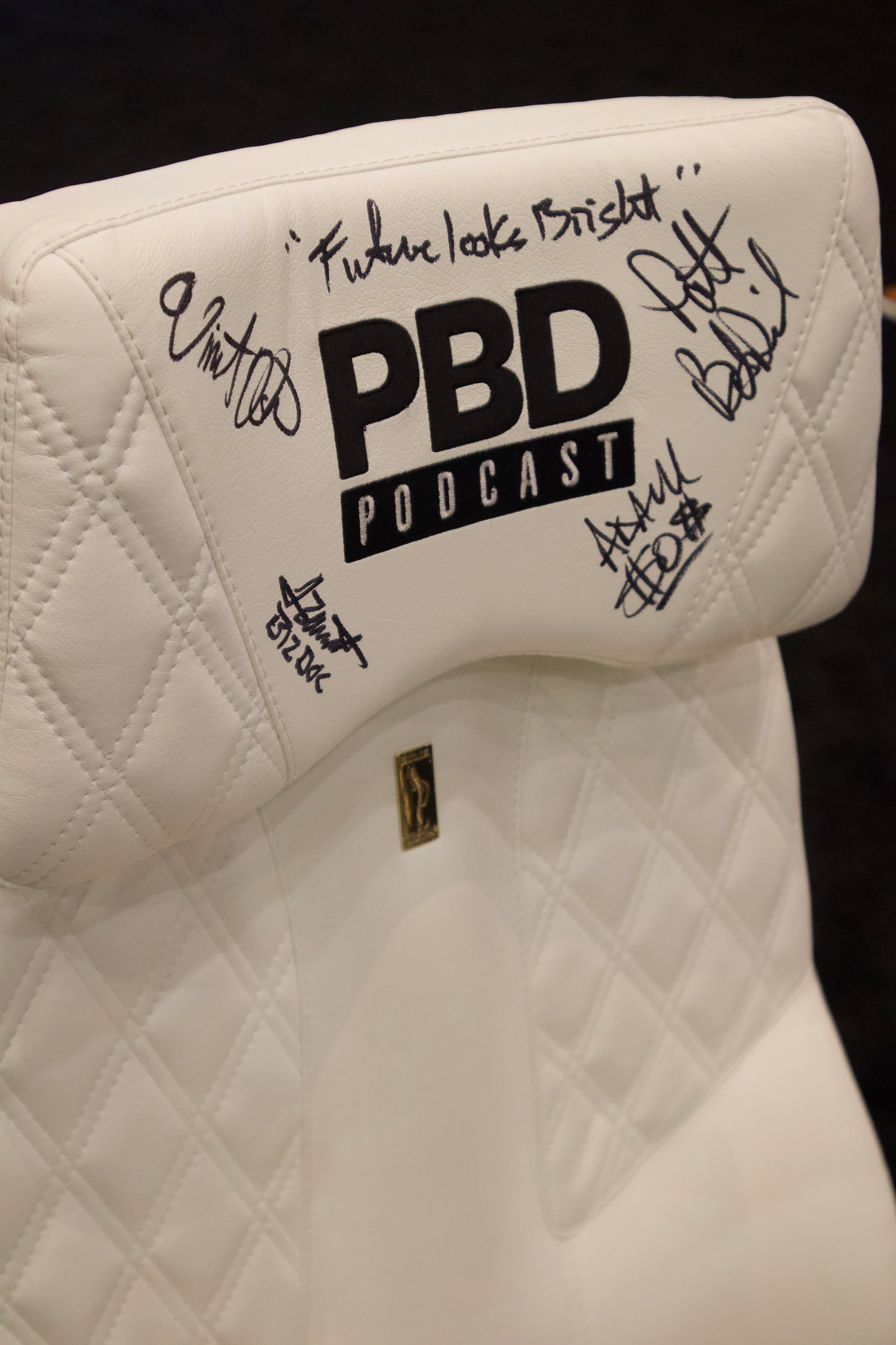 PBD Podcast Signed Chair