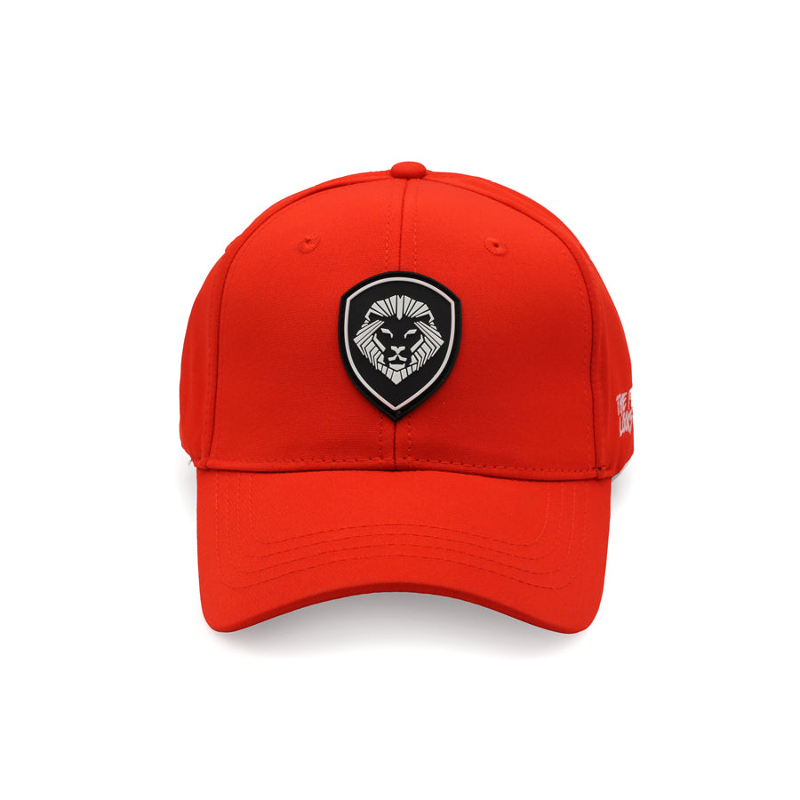 Kids VT Lion Shield Red Snapback