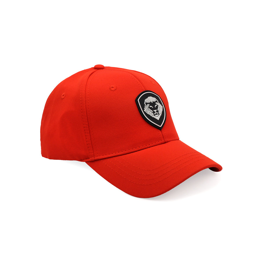 Kids VT Lion Shield Red Snapback