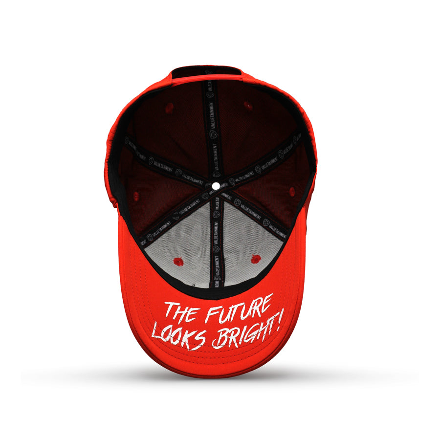 Kids VT Lion Shield Red Snapback