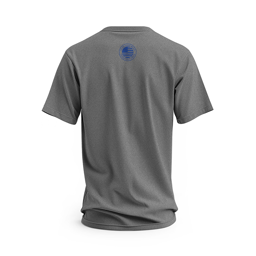 Space Force Future Looks Bright Charcoal Short Sleeve T-Shirt