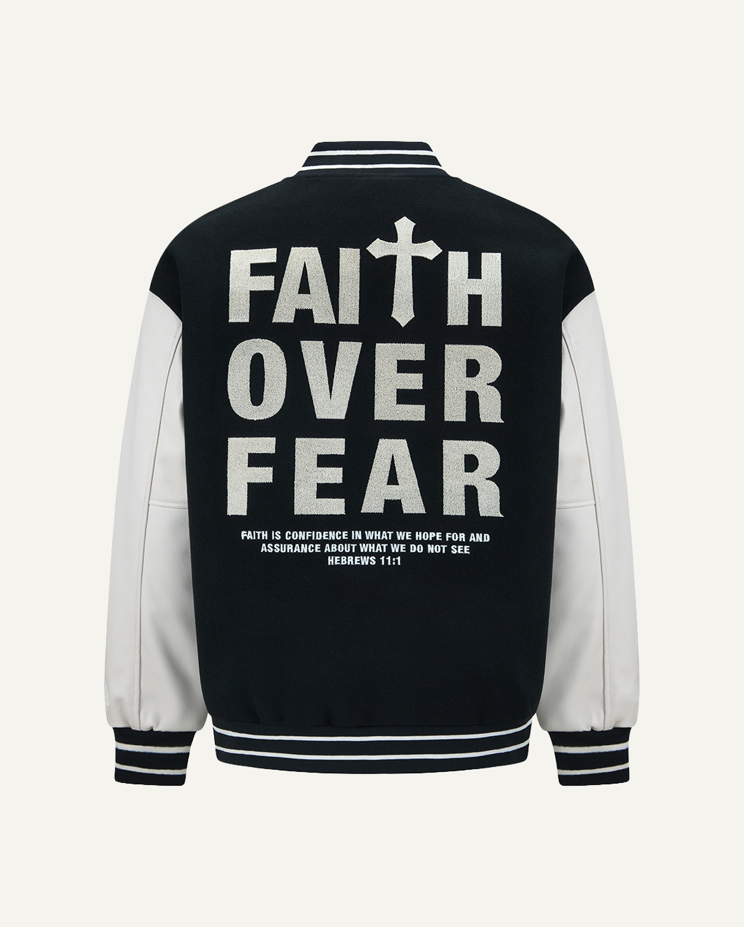 FoF Hebrews 11:1 Letterman Varsity Jacket – FLB