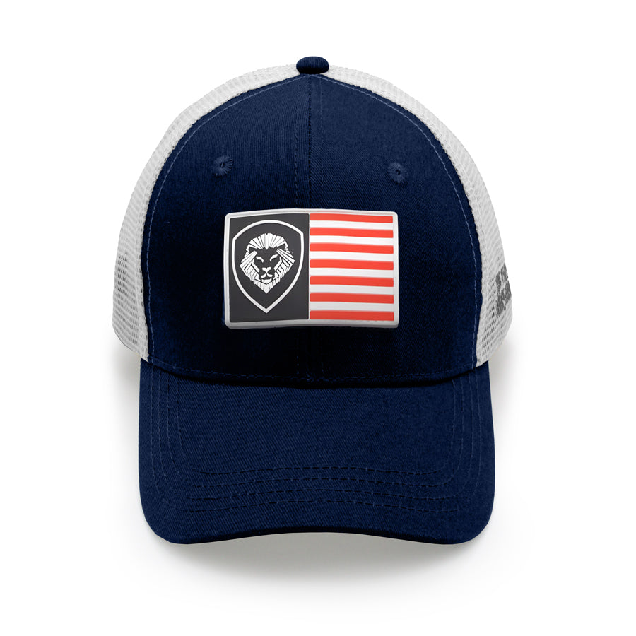 VT USA Flag Trucker Hat