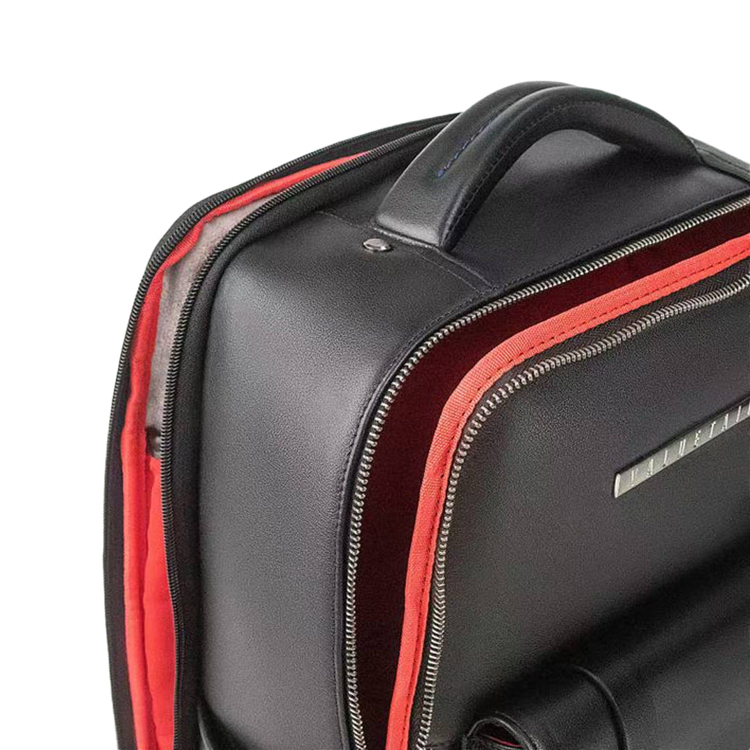 VT Embossed Leather Backpack