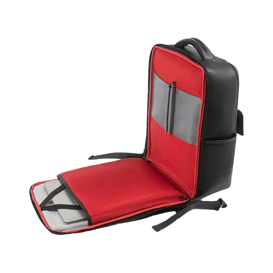VT Embossed Leather Backpack