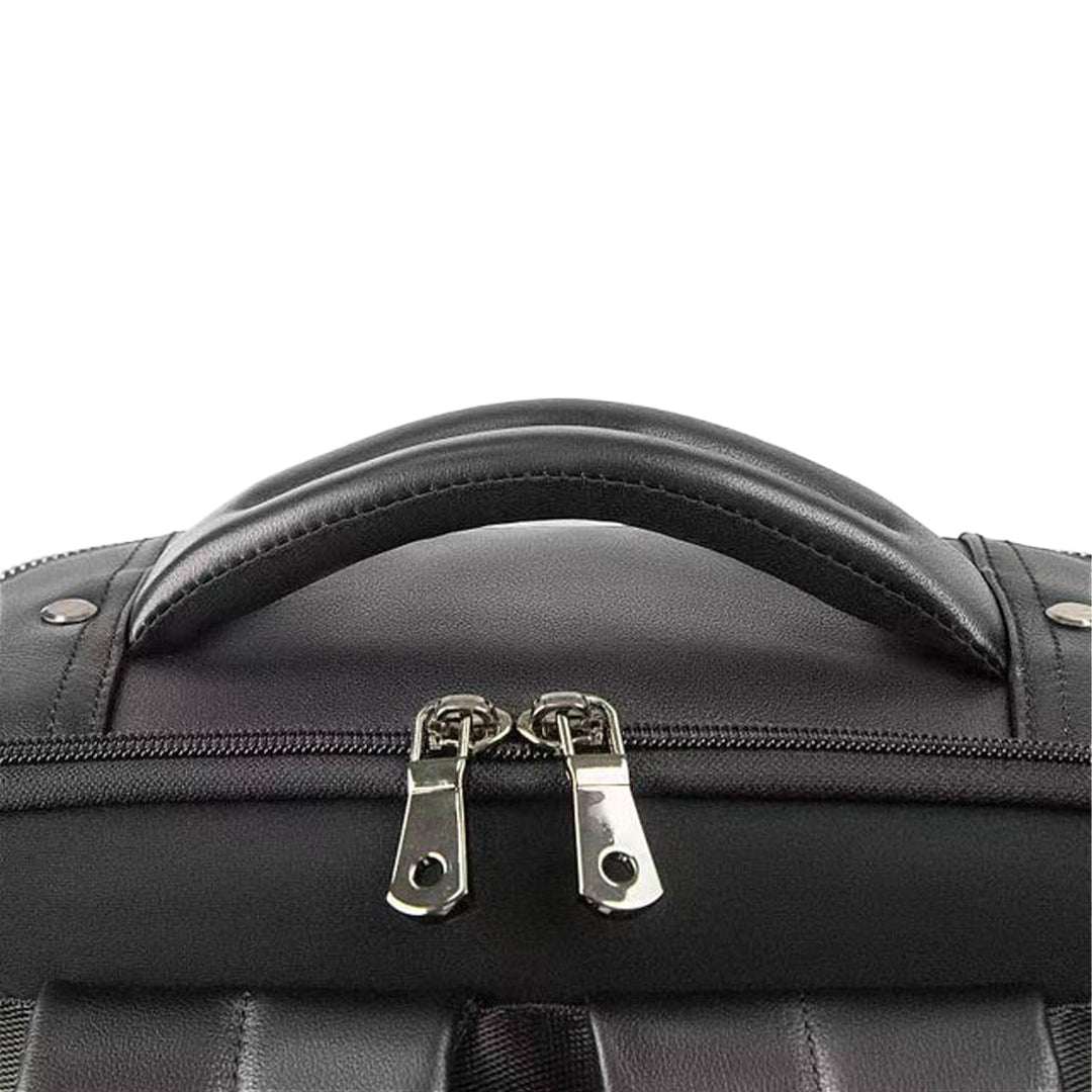 VT Embossed Leather Backpack