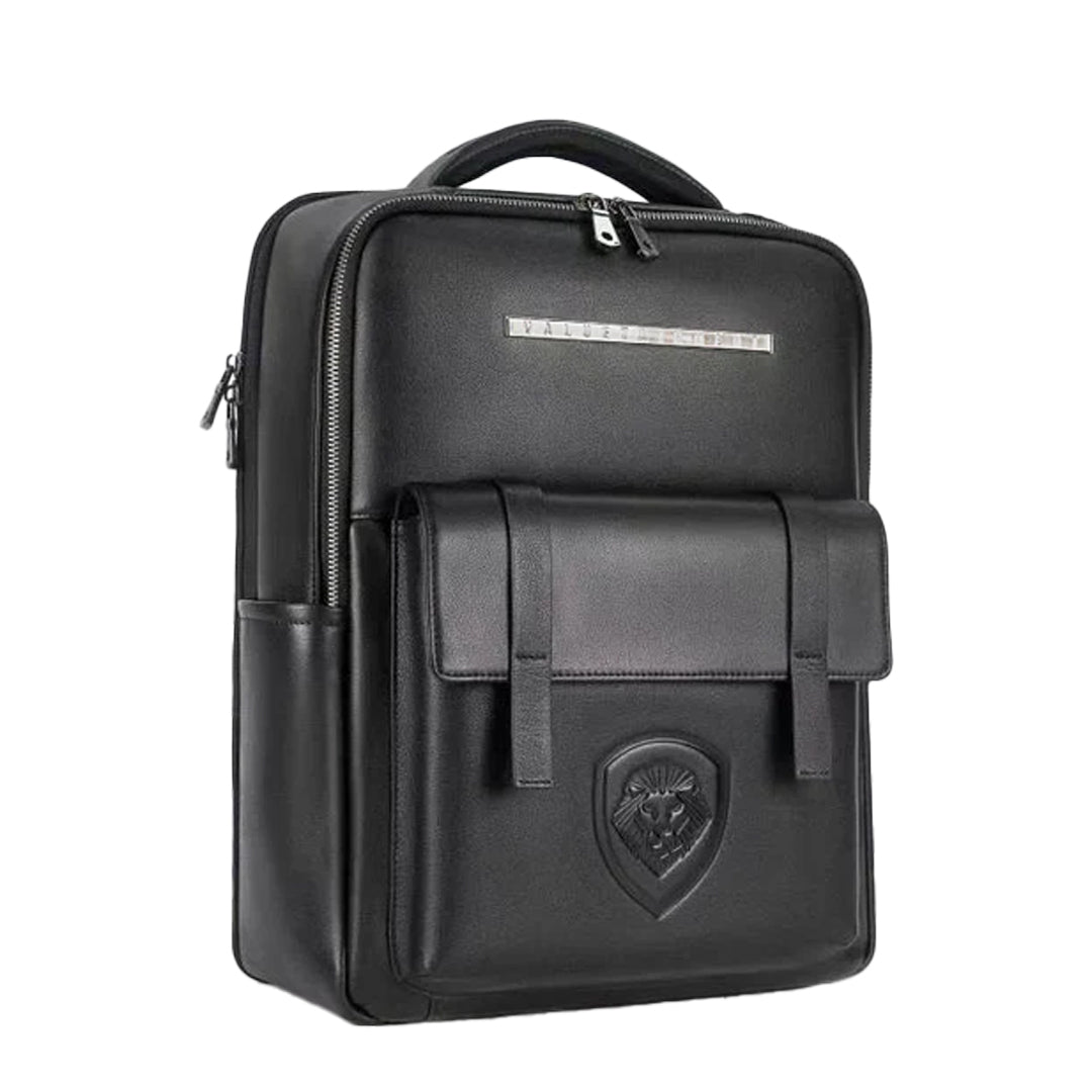 VT Embossed Leather Backpack