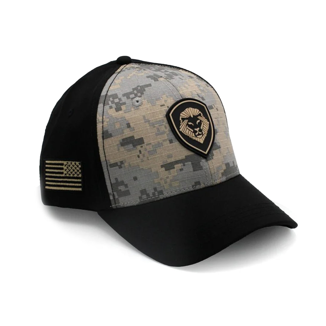 VT Lion Shield Logo Camo Hat