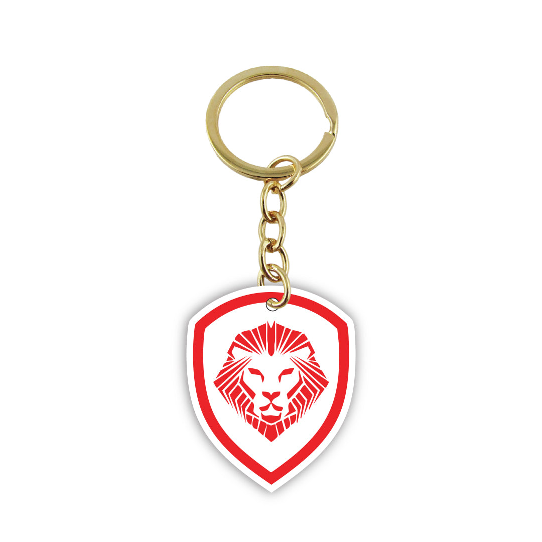 VT Lion Shield Keychain