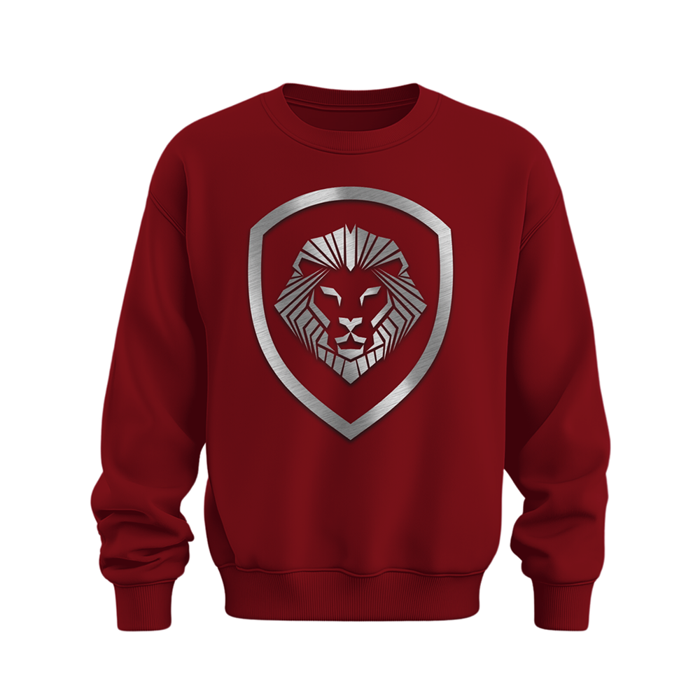 VT Shield Maroon Embossed Sweatshirt