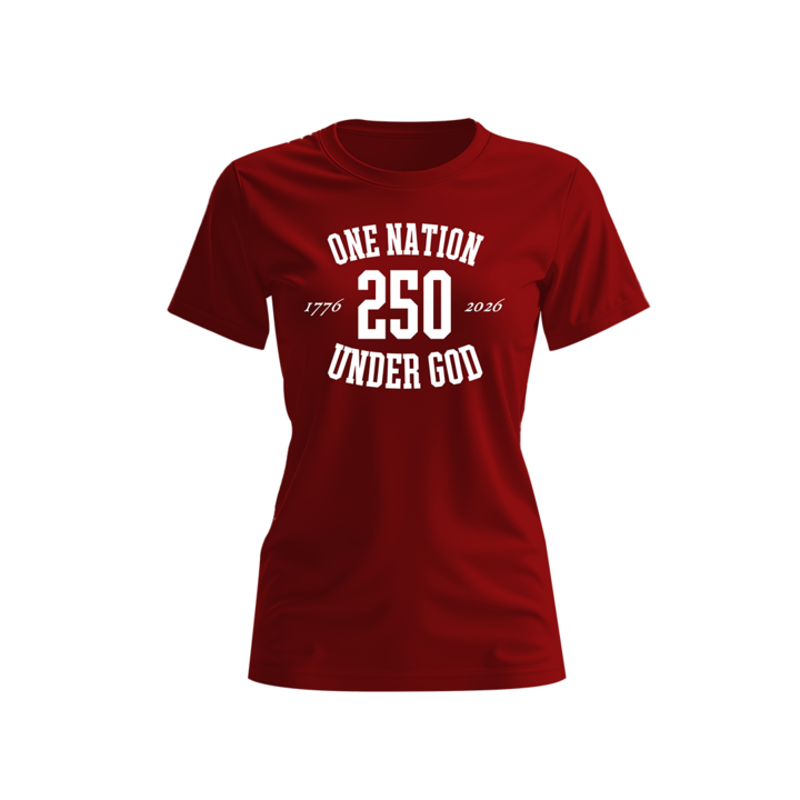 VT One Nation Under God 250 T-Shirt