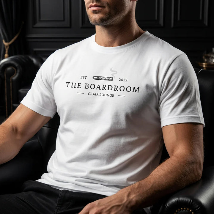 Board Room Cigar Lounge Tee